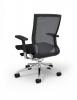 Cherryman IDesk Oroblanco Task Chair - Black Frame with Black Seat - 4702