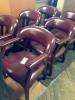 USED Burgundy Captain Chairs - 7772