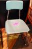 Vintage Teal Stack Chair - 6418