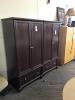 USED Mahogany Wardrobe - 5025